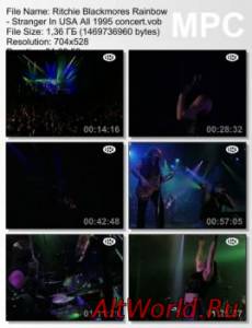 Скачать Ritchie Blackmore's Rainbow - Stranger In US All (1995) (DVDRip)