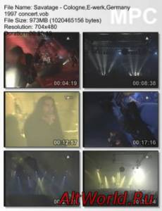 Скачать Savatage - Live in Cologne, Germany 1997 (DVDRip)