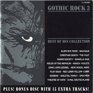 Скачать бесплатно VA - Gothic Rock 3 - Black On Black - Best Of 80's Collection (1998)