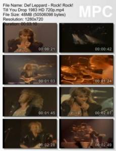Скачать Def Leppard - Rock! Rock! Till You Drop (1983)