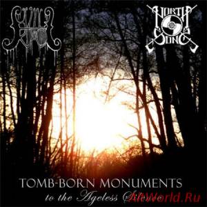 Скачать Hvile I Kaos / Northsong - Tomb-Born Monuments To The Ageless Silence (2014)