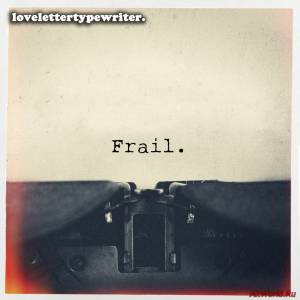 Скачать lovelettertypewriter. - Frail. [EP] (2013)